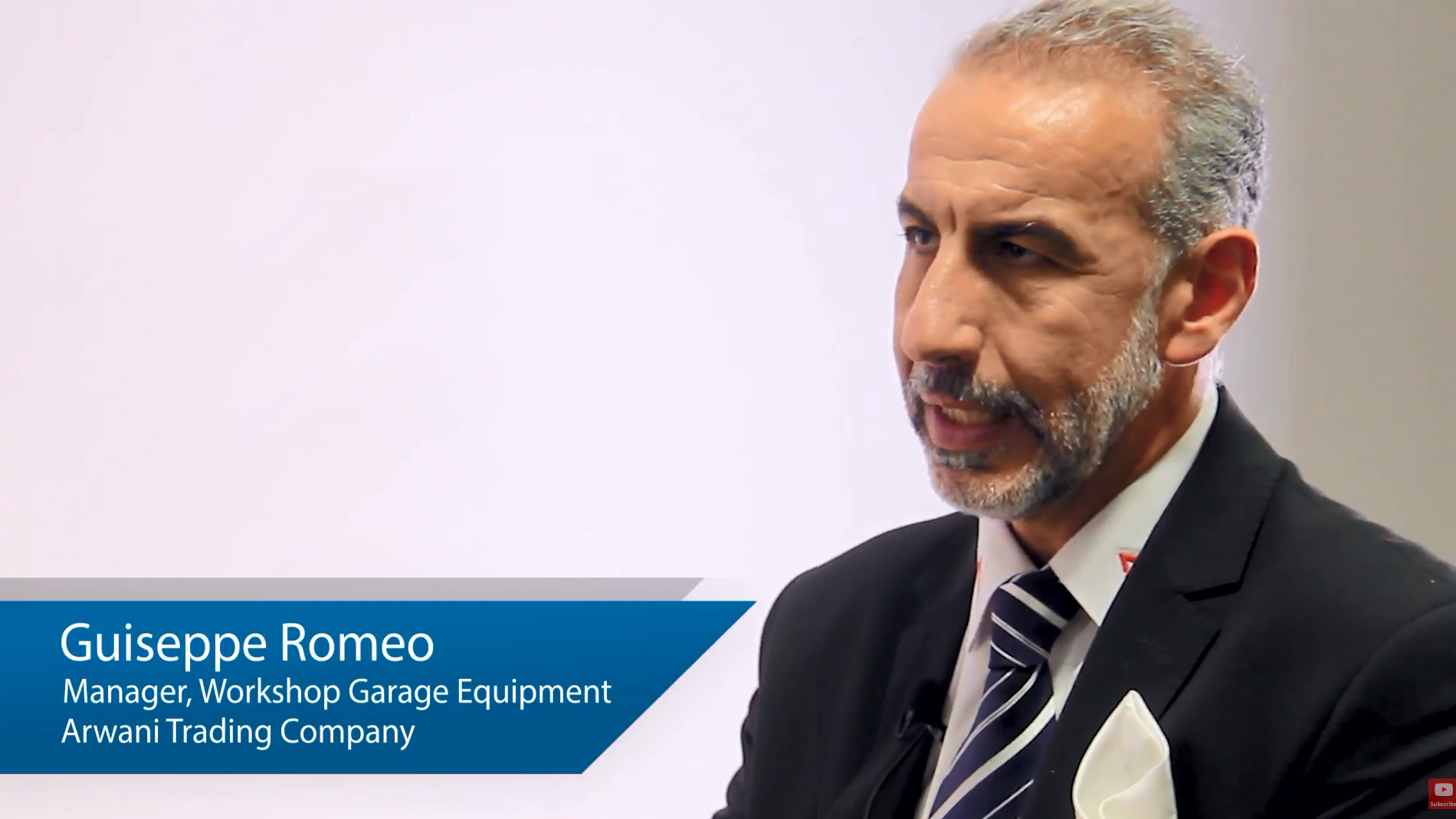 Automechanika Dubai - Guiseppe Romeo Interview