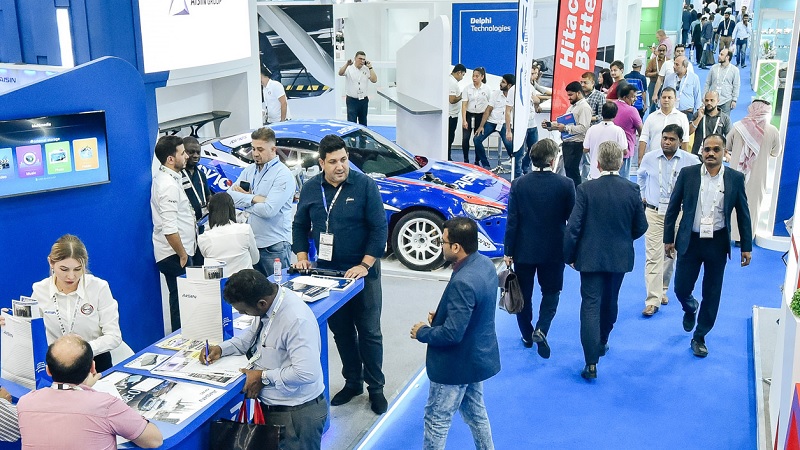 Automechanika Dubai show floor