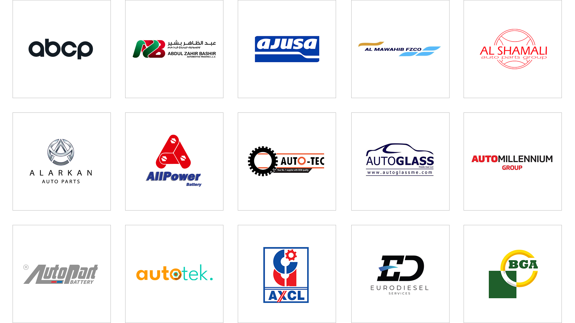 Automechanika Dubai - 2021 Featured exhibitors