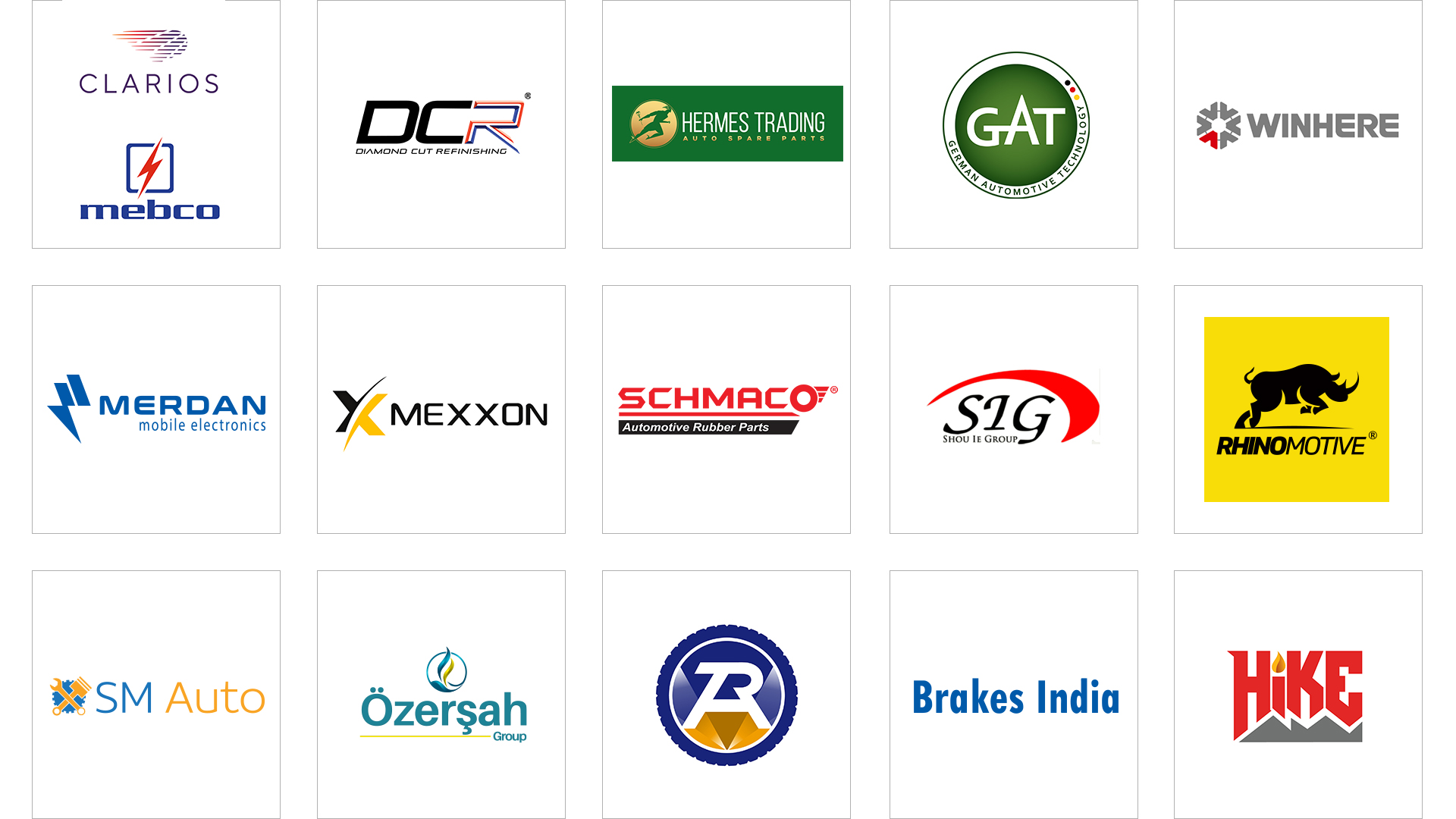 Automechanika Dubai - 2022 Featured exhibitors