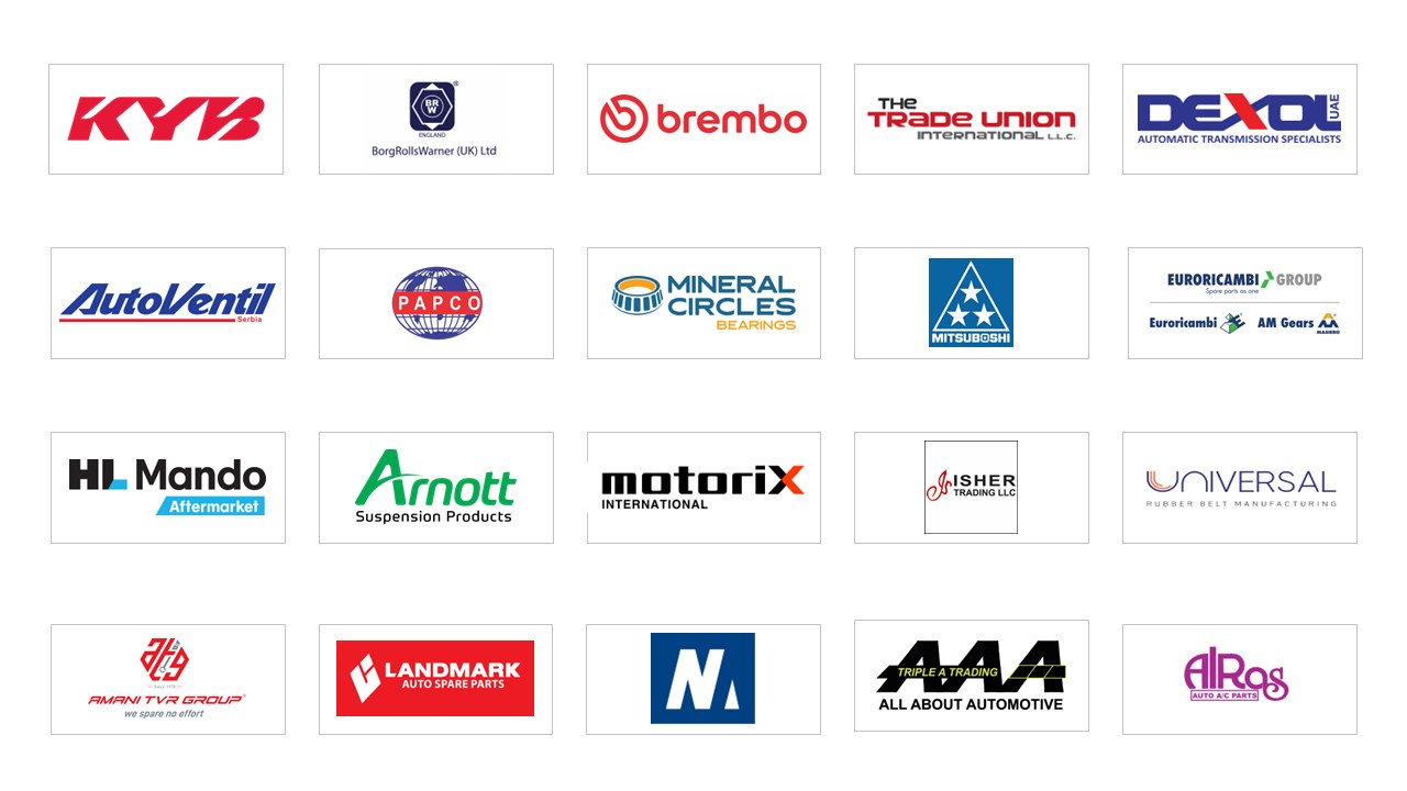 Automechanika Dubai - 2024 Featured exhibitors