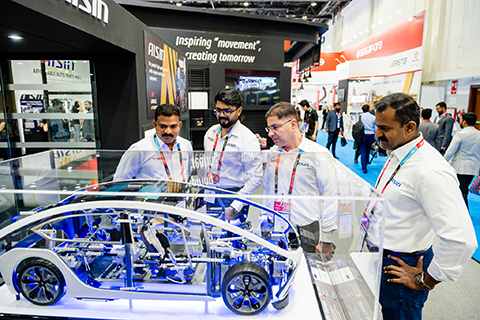 Business interaction - Automechanika Dubai
