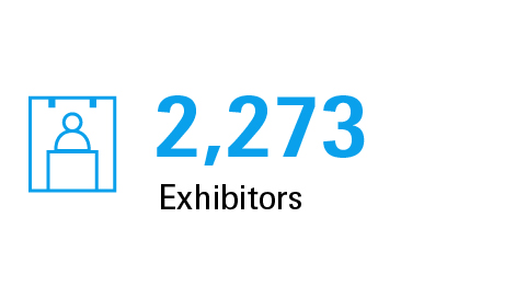 Total Number of Exhibitors - Automechanika Dubai