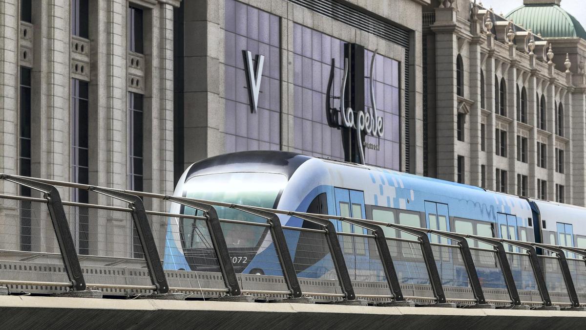 Dubai metro - Automechanika Dubai